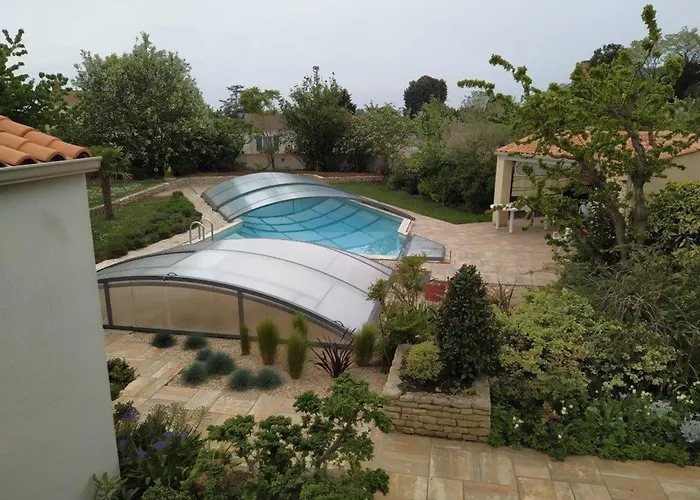 Maison Familiale Avec Piscine Privee Et Parking A - Fr-1-336-120 別荘 アングル